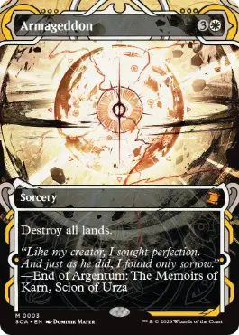 『予約シングル』(003)《ハルマゲドン/Armageddon》[SOA] 白R