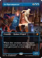 【Foil】(149)■ボーダーレス■《古術師/Archaeomancer》[SPG] 青R