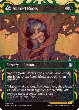 『予約シングル』(058)《一繋がりの根/Shared Roots》[SOA] 緑U