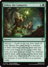 【Foil】(148)《ルマレットを追って/Follow the Lumarets》[SOS] 緑C