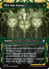 【Foil】(055)《毒を選べ/Pick Your Poison》[SOA] 緑U