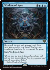 【Foil】(368)《古今の知識/Wisdom of Ages》(Bundleプロモ)[SOS-P] 青R