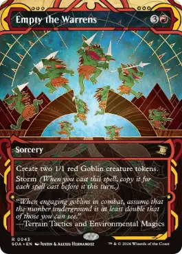 『予約シングル』(043)《巣穴からの総出/Empty the Warrens》[SOA] 赤R
