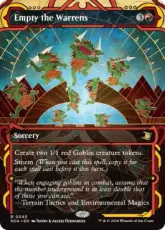 【Foil】(043)《巣穴からの総出/Empty the Warrens》[SOA] 赤R