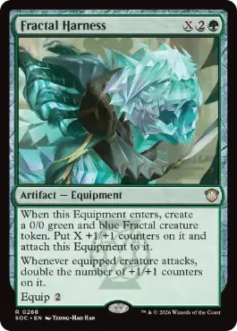 (268)《フラクタルの装具/Fractal Harness》[SOC] 緑R