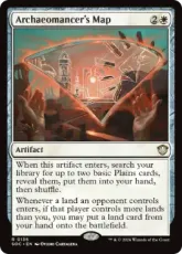 (136)《古術師の地図/Archaeomancer's Map》[SOC] 白R