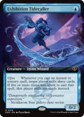 【Foil】(316)■拡張アート■《展覧会の潮呼び/Exhibition Tidecaller》[SOS-BF] 青R