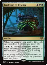 【Foil】(179)《精髄の大釜/Cauldron of Essence》[SOS] 金R