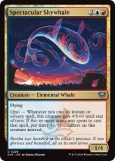 【Foil】(229)《絢爛たる空鯨/Spectacular Skywhale》[SOS] 金U