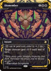 【Foil】(028)《四肢切断/Dismember》[SOA] 黒R