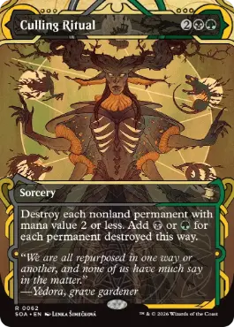 『予約シングル』(062)《選別の儀式/Culling Ritual》[SOA] 金R