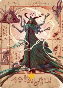 MTG アートカード　見事な連携　箔押し　PSA10 030)【箔押し】【アート・カード】悲劇をむさぼる者 [SOS] | 日本最大