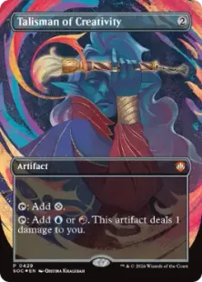 Foil】(429)□ボーダーレス□《独創のタリスマン/Talisman of