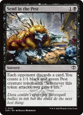 (100)《害獣を送れ/Send in the Pest》[SOS] 黒C