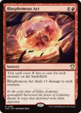 (238)《冒涜の行動/Blasphemous Act》[SOC] 赤R