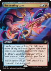 【Foil】(355)■拡張アート■《共鳴するリュート/Resonating Lute》[SOS-BF] 金R