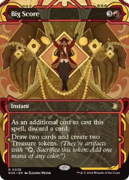 『予約シングル』(038)《大勝ち/Big Score》[SOA] 赤R