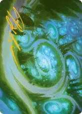 (008)【箔押し】【アート・カード】数魔学 [SOS]