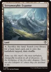 【Foil】(265)《広漠なる変幻地/Terramorphic Expanse》[SOS] 土地C