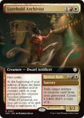 (097)■拡張アート■《ロアホールドの文書管理人/Lorehold Archivist》[SOC] 金R