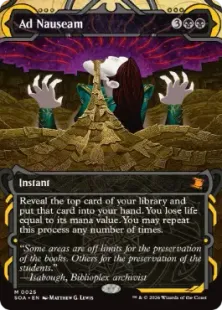 Foil】(025)《Ad Nauseam》[SOA] | hareruya