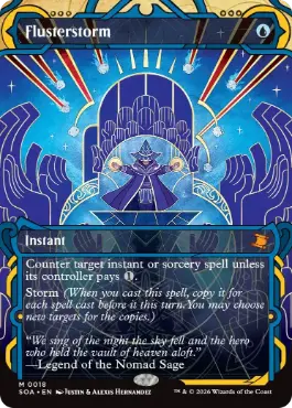 『予約シングル』(018)《狼狽の嵐/Flusterstorm》[SOA] 青R