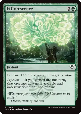 『予約シングル』(144)《能力開花/Efflorescence》[SOS] 緑C