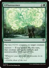 【Foil】(144)《能力開花/Efflorescence》[SOS] 緑C