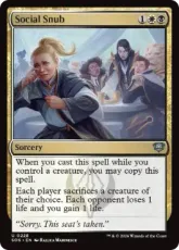 【Foil】(228)《冷遇/Social Snub》[SOS] 金U