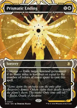 『予約シングル』(007)《虹色の終焉/Prismatic Ending》[SOA] 白R