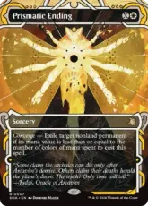 【Foil】(007)《虹色の終焉/Prismatic Ending》[SOA] 白R