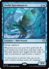 (022)《オーリンの螺旋術師/Owlin Spiralmancer》[SOC] 青R