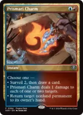 【Foil】(364)《プリズマリの魔除け/Prismari Charm》[SOS-P] 金