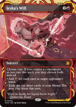 『予約シングル』(044)《ジェスカの意志/Jeska's Will》[SOA] 赤R