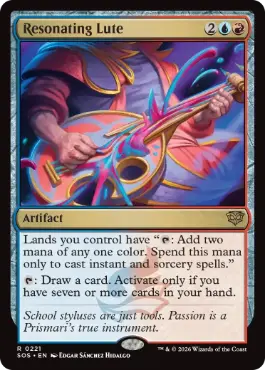 (221)《共鳴するリュート/Resonating Lute》[SOS] 金R