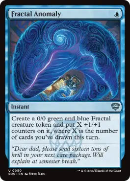 『予約シングル』(050)《異常フラクタル/Fractal Anomaly》[SOS] 青U