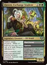 【Foil】(199)《交換留学生、ルーウェン/Lluwen, Exchange Student》[SOS] 金U