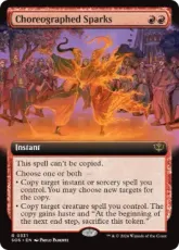 【Foil】(331)■拡張アート■《振り付けされた火花/Choreographed Sparks》[SOS-BF] 赤R