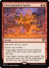 【Foil】(111)《振り付けされた火花/Choreographed Sparks》[SOS] 赤R