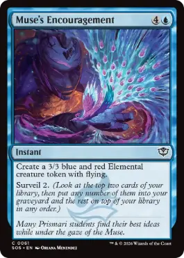 『予約シングル』(061)《ミューズの激励/Muse's Encouragement》[SOS] 青C