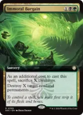 (095)■拡張アート■《不道徳の取引/Immoral Bargain》[SOC] 金R