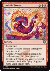 【Foil】(108)《芸術の創造過程/Artistic Process》[SOS] 赤U
