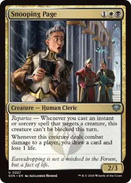 (227)《詮索好きな雑用係/Snooping Page》[SOS] 金U