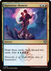 【Foil】(219)《有頂天の瞬間/Rapturous Moment》[SOS] 金U