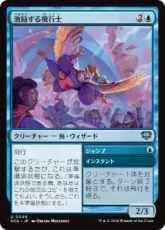 【Foil】(046)《激励する飛行士/Encouraging Aviator》[SOS] 青U