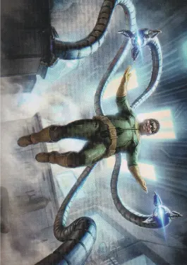 希少【新品未開封カード付】ステューシー×マーベル ドクターオクトパスT Mサイズ MARVEL SNAPカード考察「ドクター・オクトパス」｜nuit_blanche