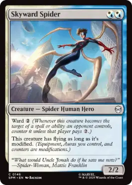 (146)《スカイワード・スパイダー/Skyward Spider》[SPM] 金C