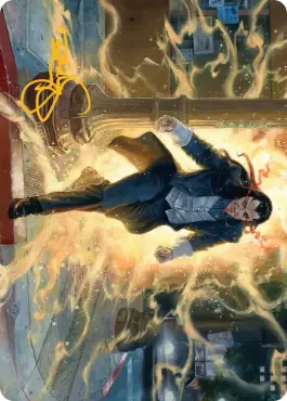 箔押し】(009)【アート・カード】蜘蛛を貪る者、モーラン[SPM