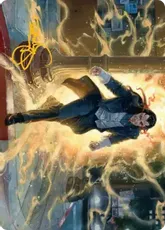 【箔押し】(009)【アート・カード】蜘蛛を貪る者、モーラン[SPM]