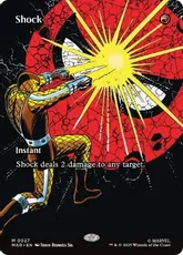 【Foil】(027)■ボーダーレス■《ショック/Shock》[MAR] 赤